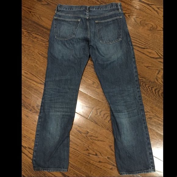 GAP Mens Straight Leg Denim Jeans 33x32 - Picture 3 of 7